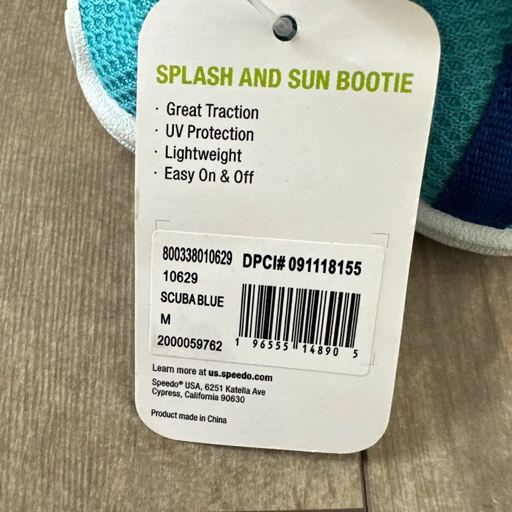 New Speedo Toddler Splash And Sun Bootie Water Shoe M (7-8)